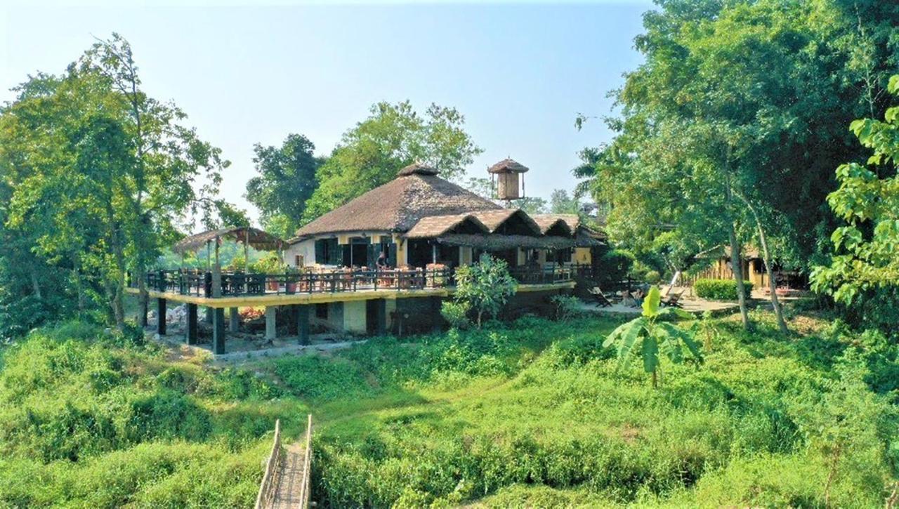 Sapana Village Lodge Sauraha Extérieur photo